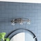 Designers Fountain Ravella 24in 3-Light Black Industrial Indoor Wall Sconce with Old Satin Brass Accents 94203-BK - alternate 2